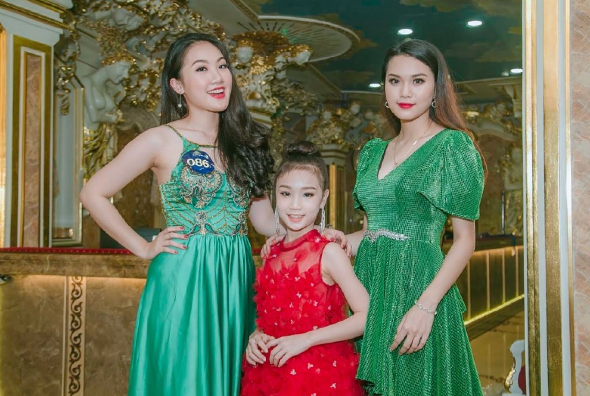 Hoa hậu nhí Lưu Vũ Hương Giang nổi bật tại đêm chung kết Hoa khôi đại sứ môi trường Hải Phòng 2019