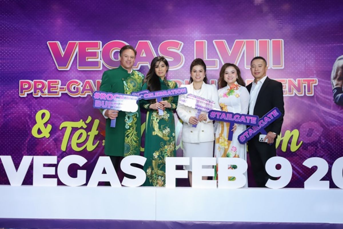 Madam Lê Hoàng Diệp Thảo ký kết hợp tác, đồng hành cùng đại diện Ban tổ chức "Vegas LVIII Pregame Warm Up Event &amp; Tết Celebration"