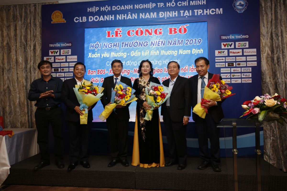 Lễ Công Bố Hội Nghị CLB Doanh nhân Nam Định tại TP HCM