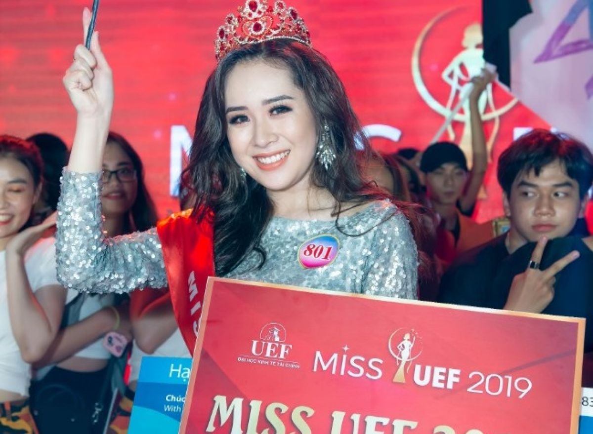 Sinh viên khoa Luật Phan Ngọc Qúy xuất sắc đăng quang Miss UEF 2019