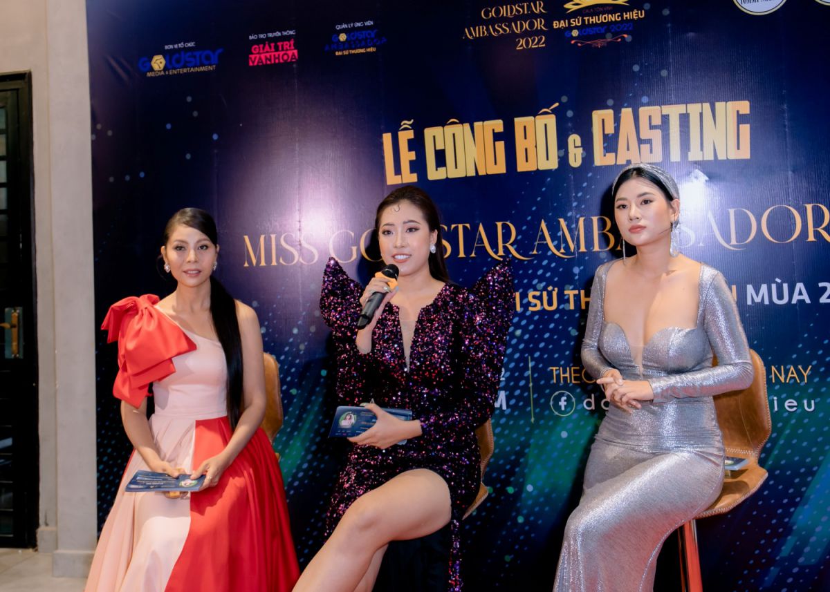 Casting Đại Sứ Thương Hiệu “Miss GoldStar Ambassador 2022” thành công tốt đẹp