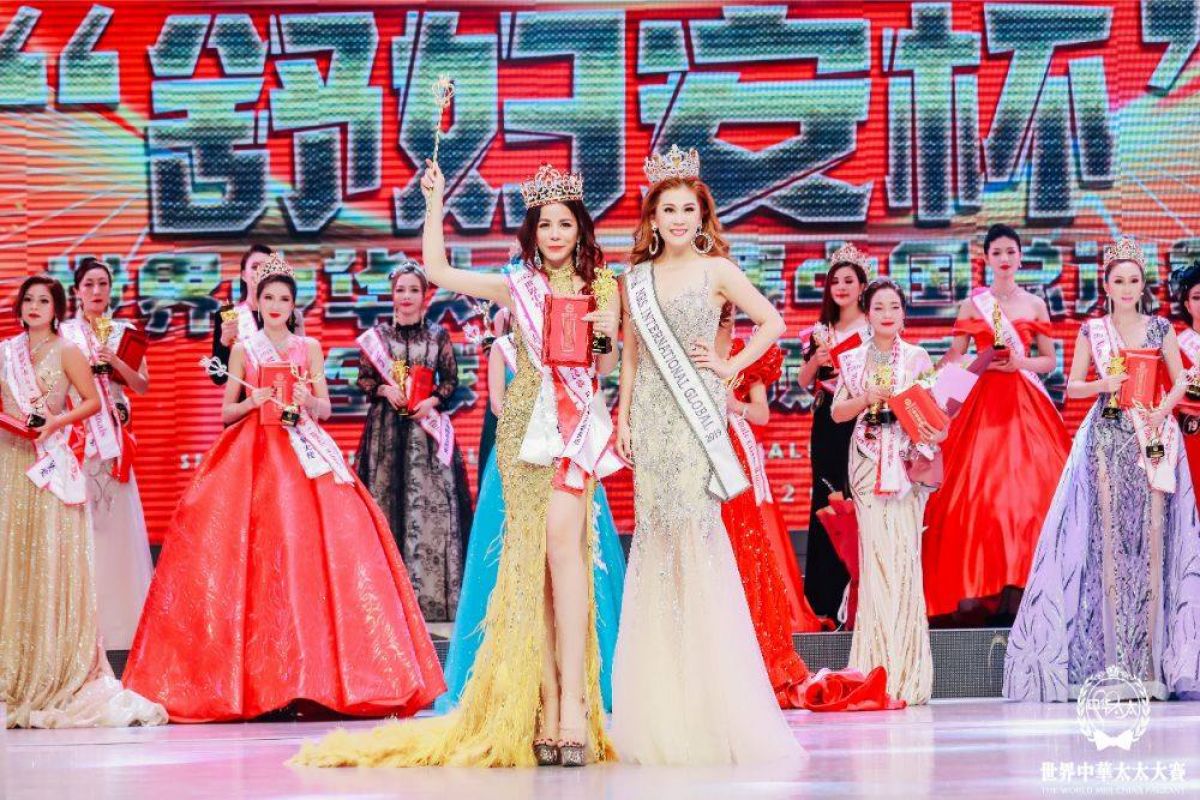 Vượt lên 40 người đẹp khắp nơi trên thế giới, Oanh Lê xuất sắc đăng quang Hoa hậu Qúy bà Thế giới