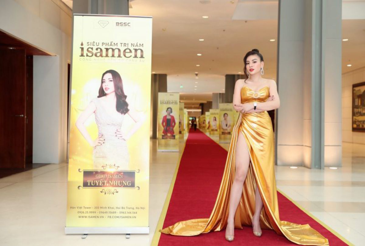 Miss Vietnam International 2019 Mai Diệu Tuyết Nhung “phải lòng” mỹ phẩm Isamen và trở thành Giám Đốc Kinh Doanh Khu Vực Miền Bắc