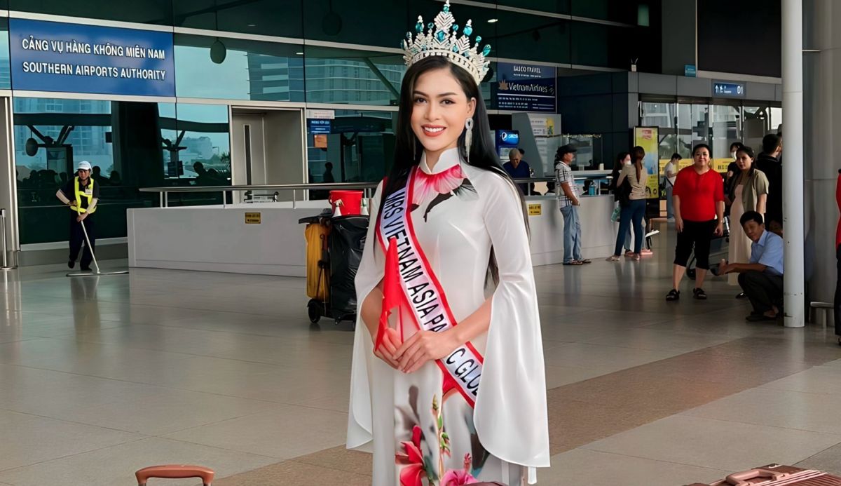 Diễn viên Hồ Trúc Quỳnh đi thi Hoa hậu Quý bà Châu Á Thái Bình Dương 2023