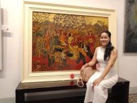 Triển lãm tranh sơn mài “Đường lên mây”: Khi hoạ sĩ Nguyễn Thị Loan Phương vẽ những tầng mây của tâm hồn  