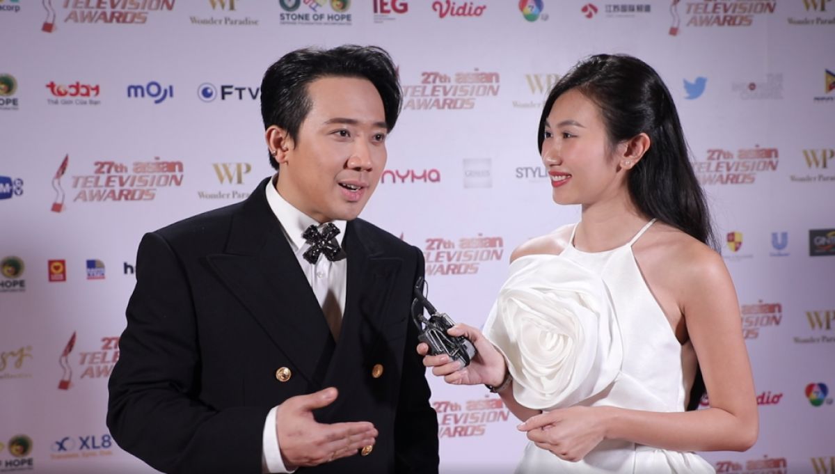 Đêm trao giải Asian Television Awards lần thứ 27: Trấn Thành trao cúp cùng ngôi sao Hồng Kông, Wren Evans trình diễn cực 'ma mị'