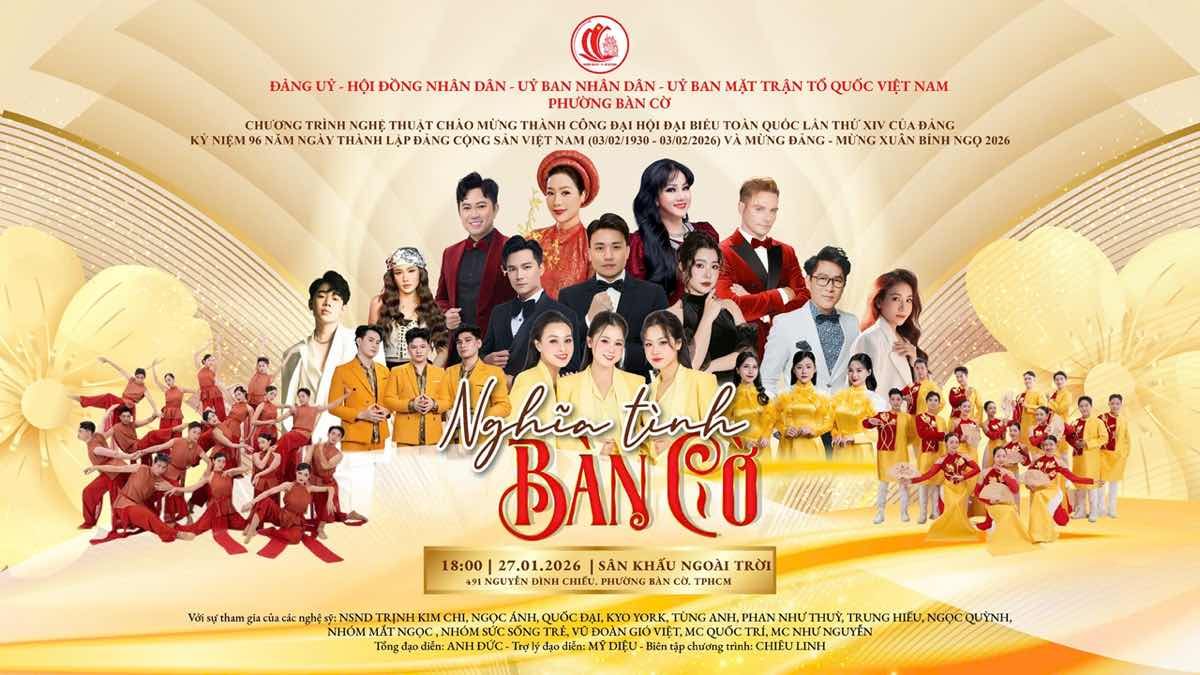 Nghĩa T&igrave;nh B&agrave;n Cờ - Đứa con tinh thần đong đầy t&acirc;m huyết của Tổng đạo diễn MC Anh Đức