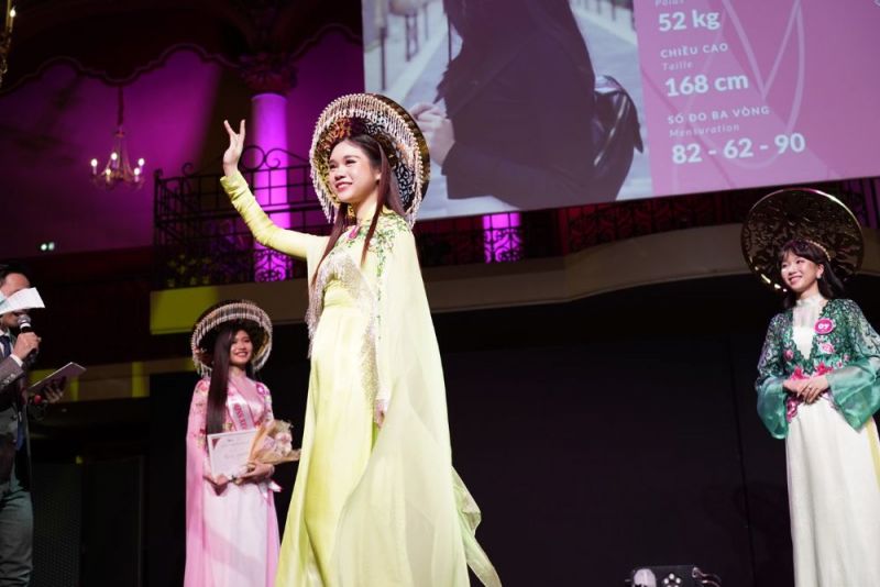 Lê Vũ Thục Anh trở thành tân Hoa khôi Miss Xuân 2023 tại châu Âu