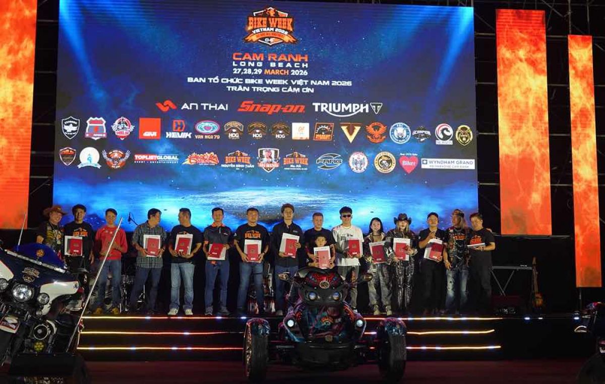 Bike Week Vietnam 2026: Tuần lễ thể thao th&agrave;nh c&ocirc;ng ấn tượng vừa kh&eacute;p lại, h&agrave;nh tr&igrave;nh lan tỏa vẫn tiếp diễn