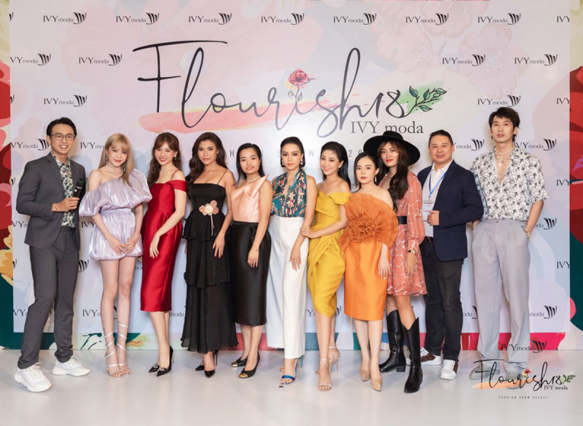 Dàn sao Việt “đổ bộ” tại show thời trang Flourish 18 của IVY moda