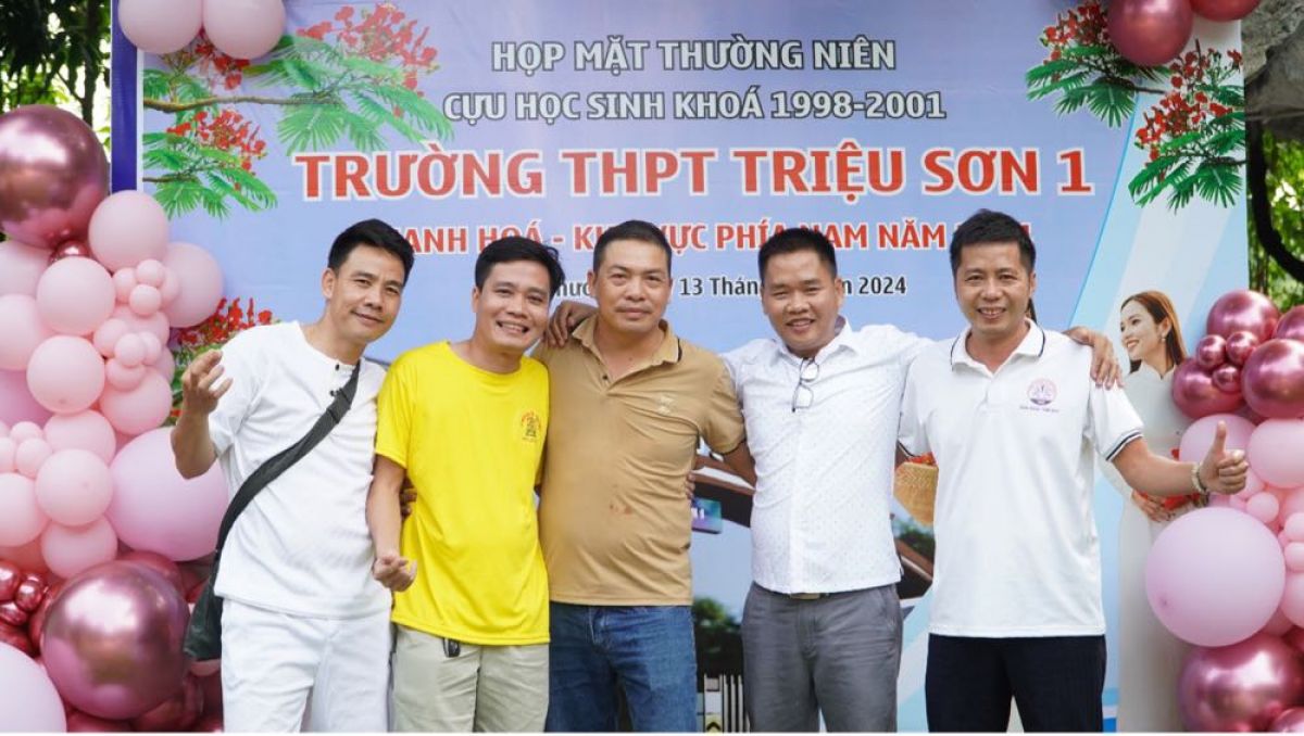 Họp mặt thường niên Cựu học sinh khóa 1998 - 2001 Trường THPT Triệu Sơn 1, Thanh Hóa - Khu vực phía Nam 2024