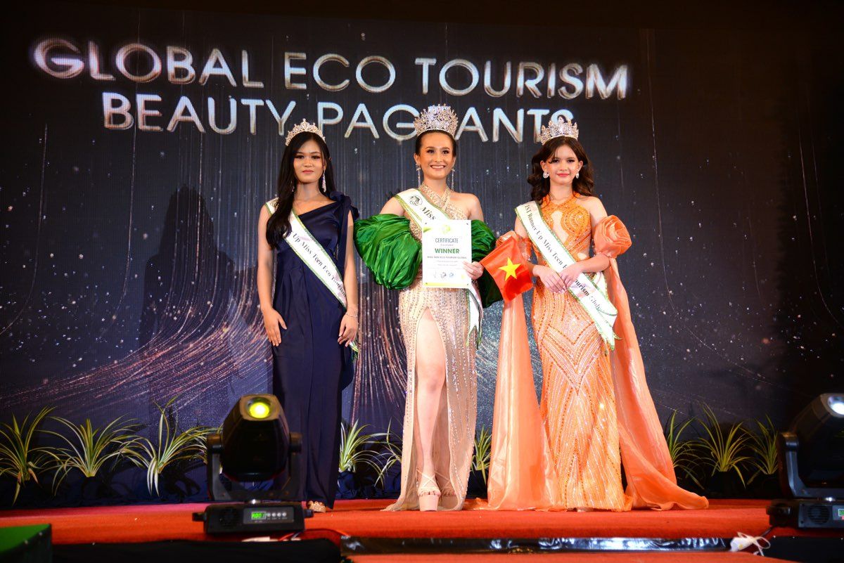 Trương Thảo Vy đăng quang Hoa hậu thiếu niên Du lịch Sinh thái Toàn cầu 2024