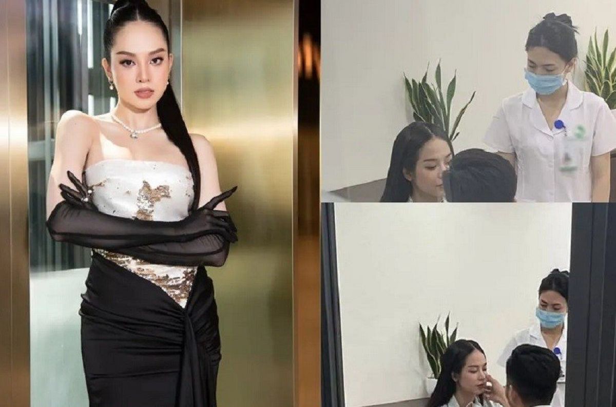 Hoa hậu Thanh Thủy bất ngờ lộ ảnh tại thẩm mỹ viện