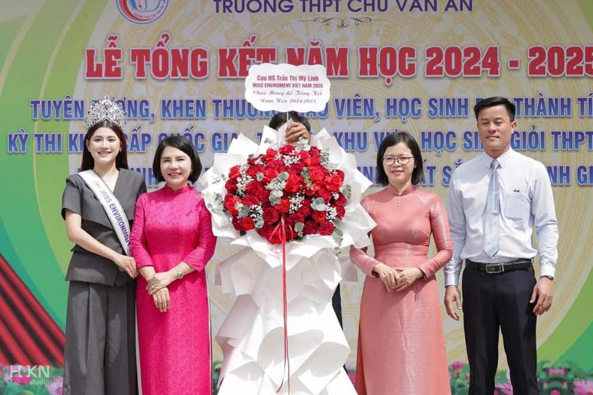 Hoa hậu Trần Thị Mỹ Linh: Nâng tầm giáo dục sẽ nâng cao ý thức bảo vệ môi trường